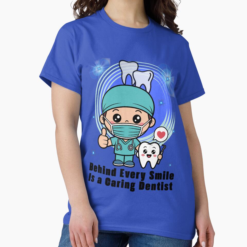 Behind Every Smile Is a Caring Dentist by AhmadAnnaPrints
