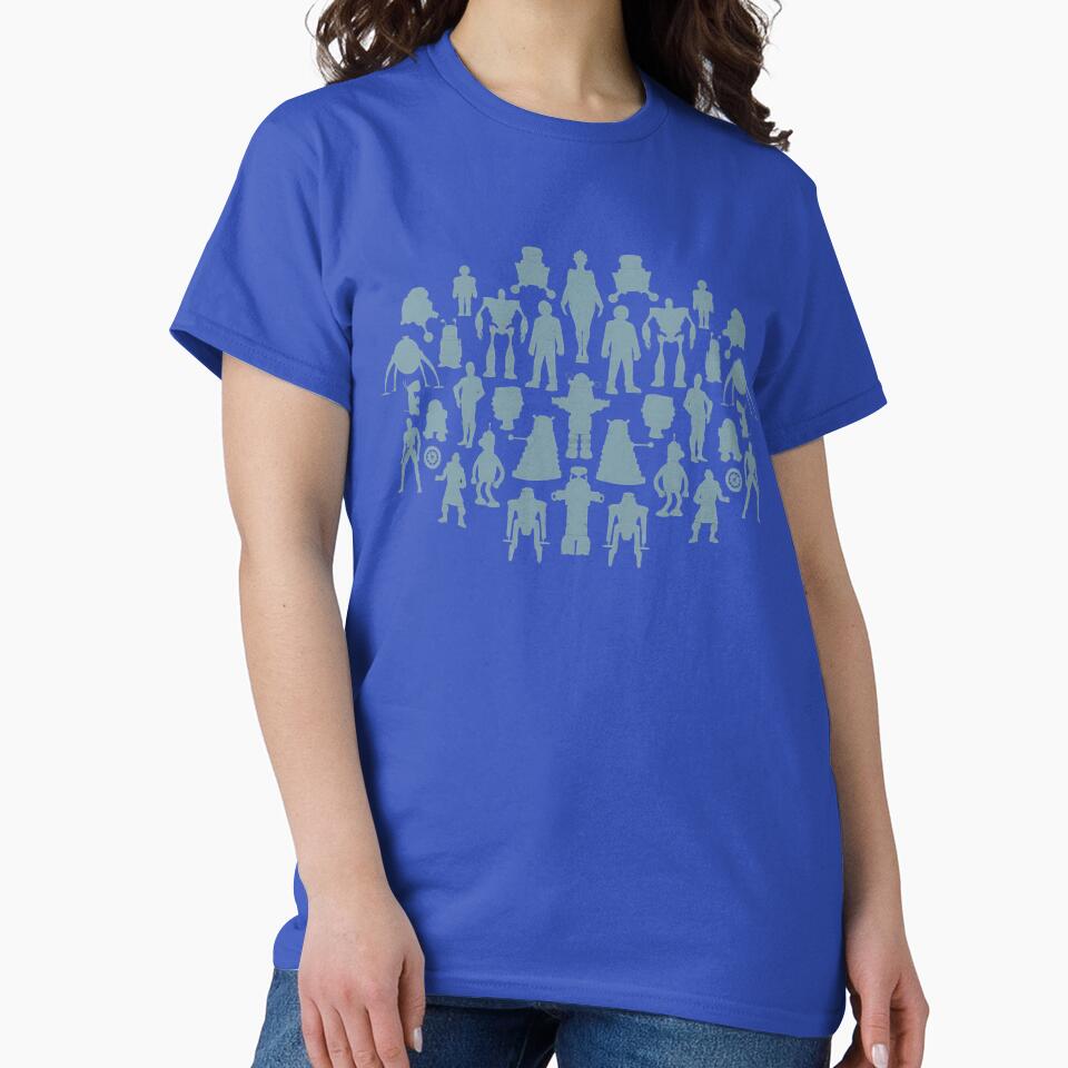 Robots - Sheldon T-shirt by TBBTMania