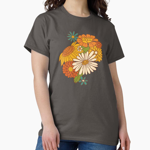 70s Retro Floral by latheandquill