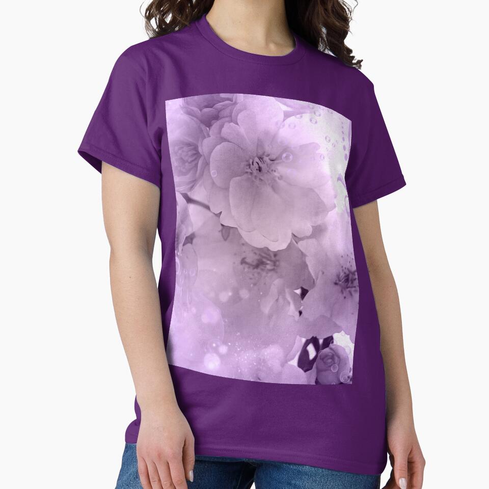 Beautiful flowers in soft violet colors by nicky2342