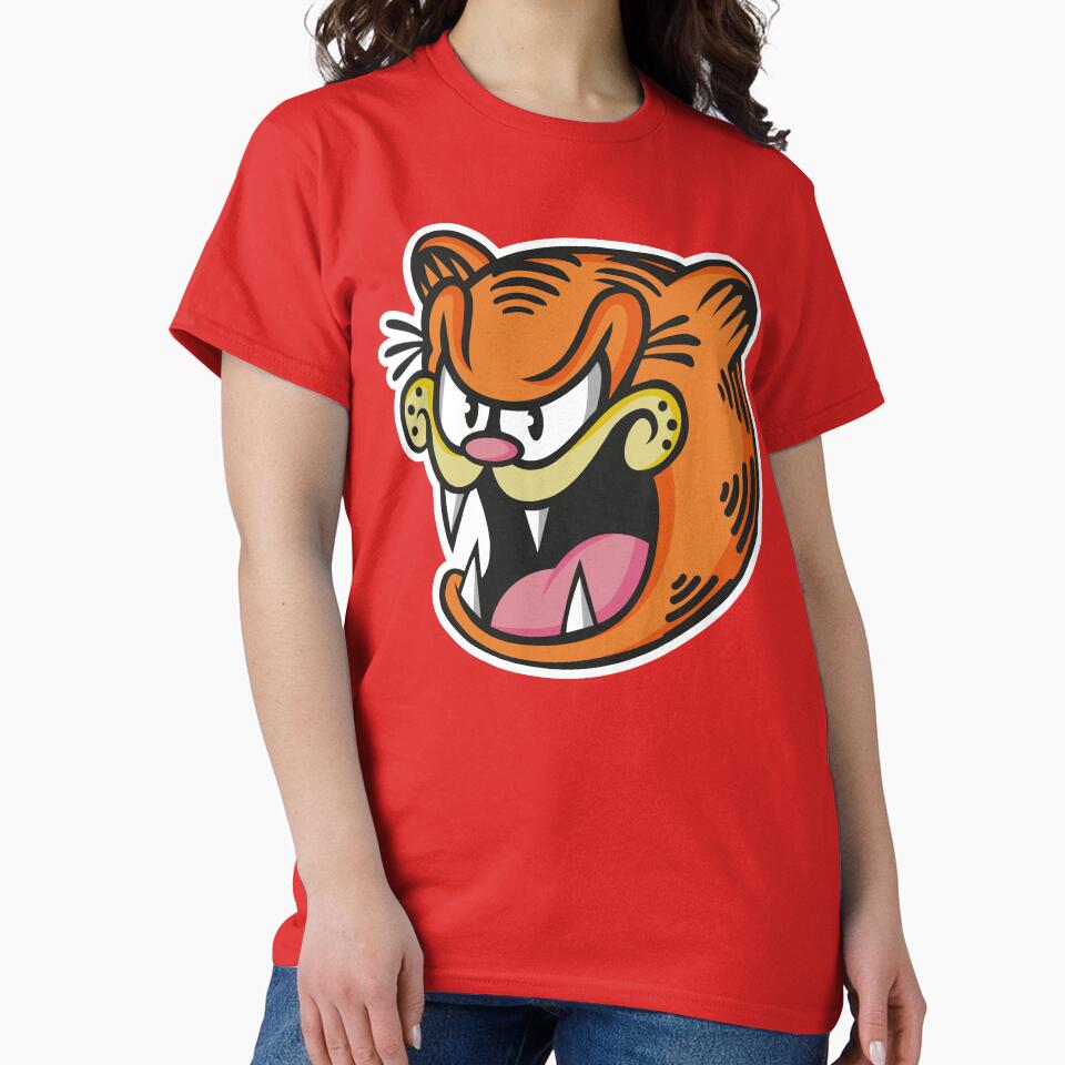 Chubby Orange Cat Cute Funny Kitty by MerlinWear