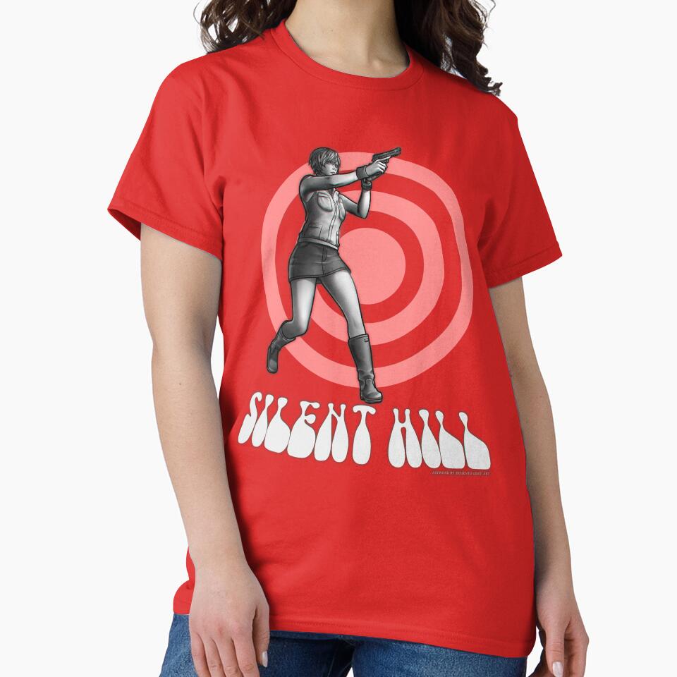 Cheryl "Heather" Mason - Silent Hill 3 "Happy Birthday" T-Shirt by Demento-Liszt
