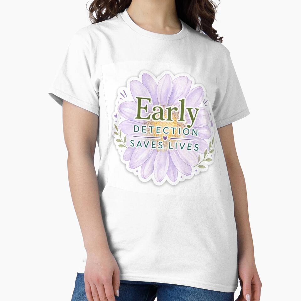 Early Detection Saves Lives Dog Cancer Awareness by DrakeDogShop