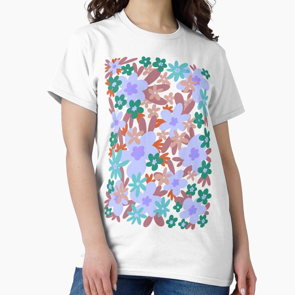 Stay Groovy Retro Flowers 90s Spring Dream 2 by PDMT