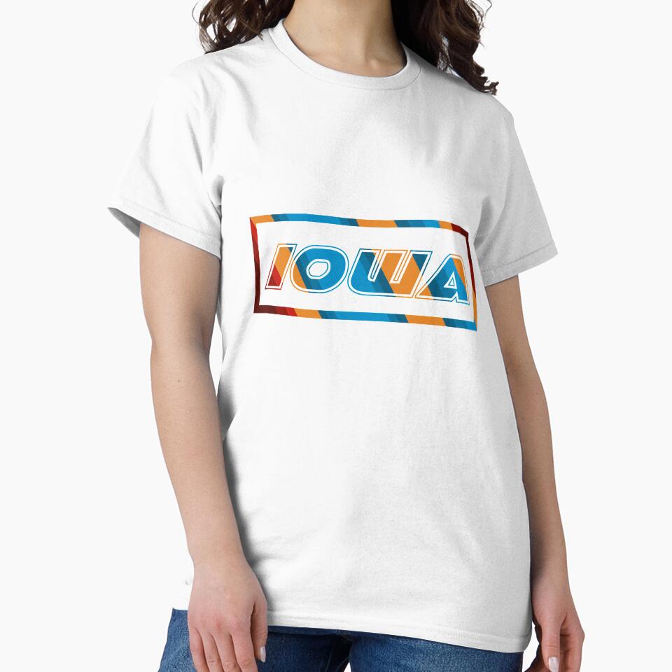 Iowa T-Shirt for Men and Women by AllStarMerch
