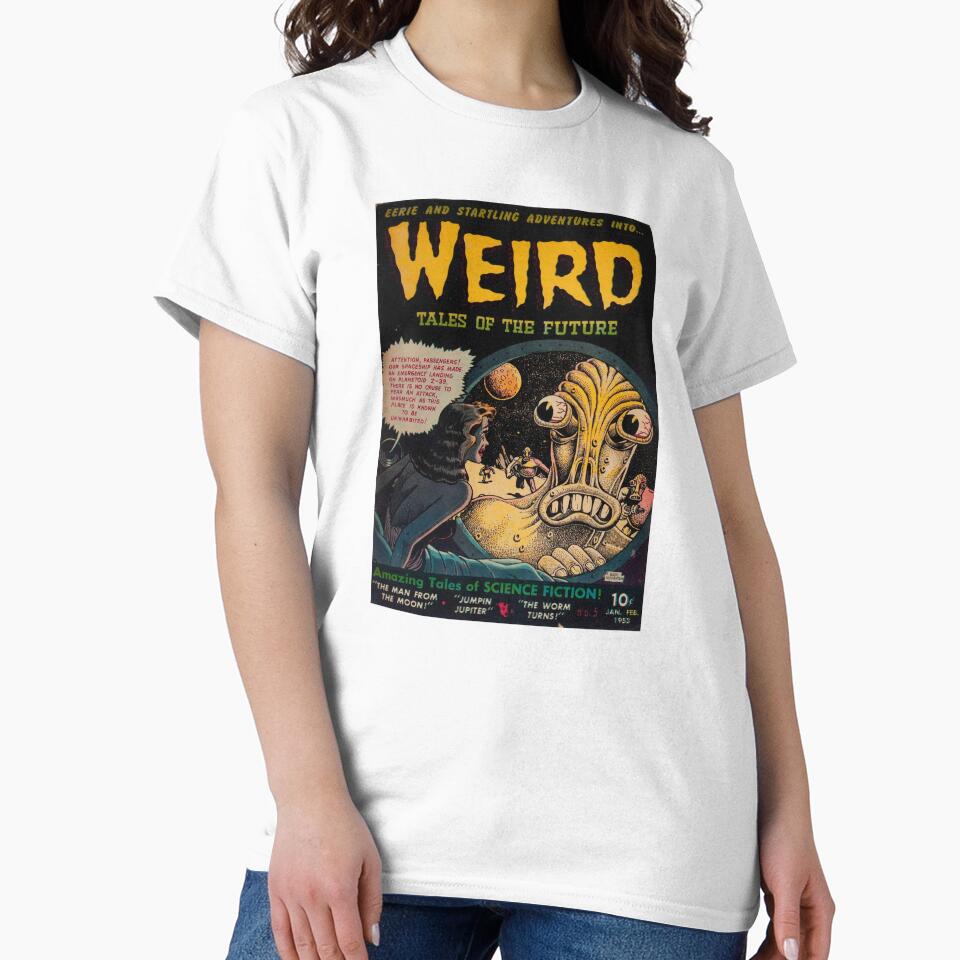 Vintage comic book illustration - weird tales of the future by ZvekiVintage