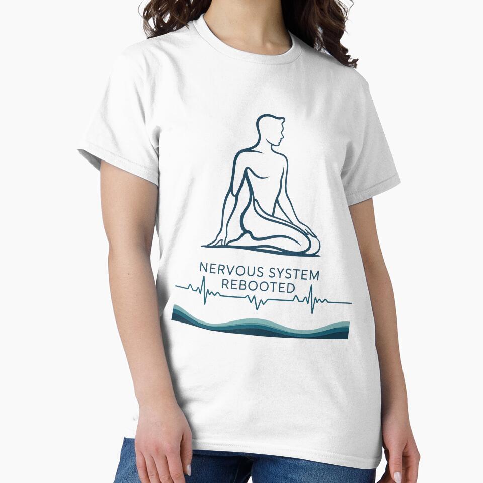 Nervous System Rebooted Ed Figure with for Yoga and Meditation by 108stillness