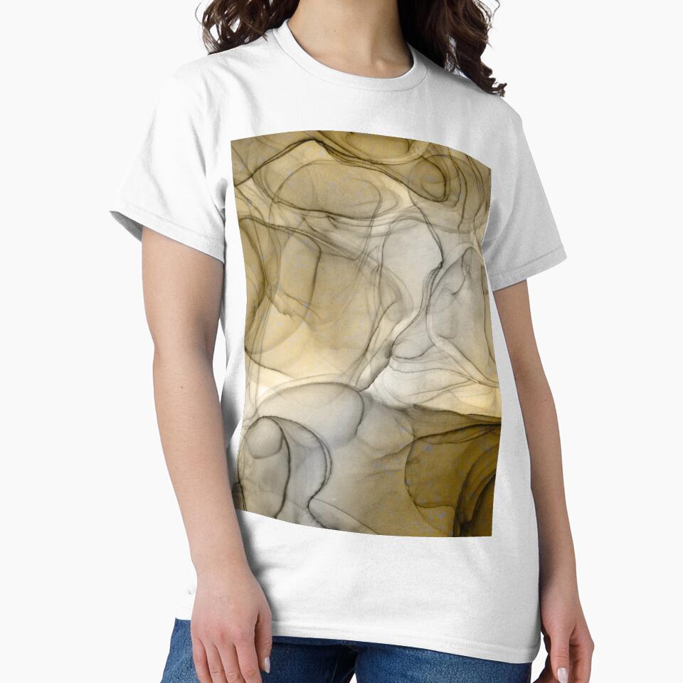 Abstract liquid art alcohol ink, liquid marble art design, abstract marble art, liquid art, beige brown watercolor by ZeinabTaha