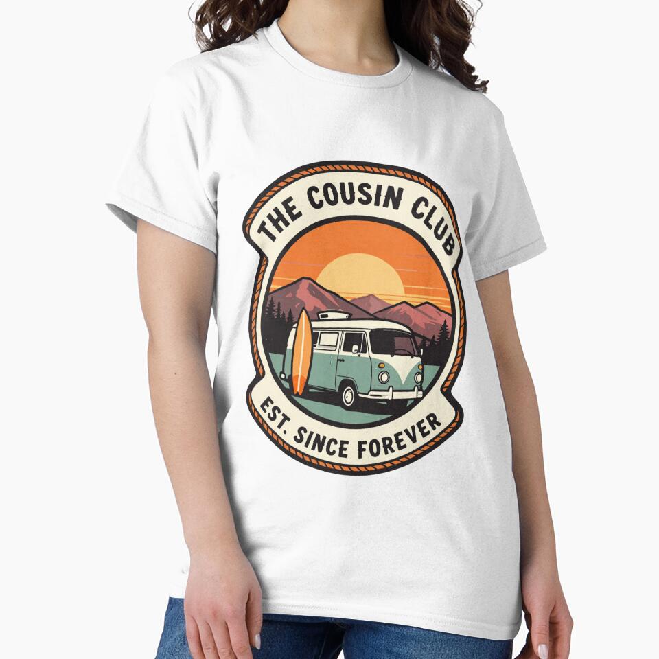 The Cousin Club Retro Camper Sunset Mountains by ScriptedMoments