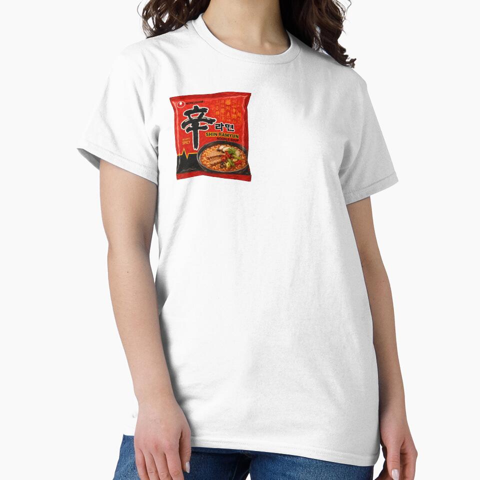 Nongshim SHIN Ramyun Spicy Noodle Soup Instant Ramen Packet by EstherMakesFood