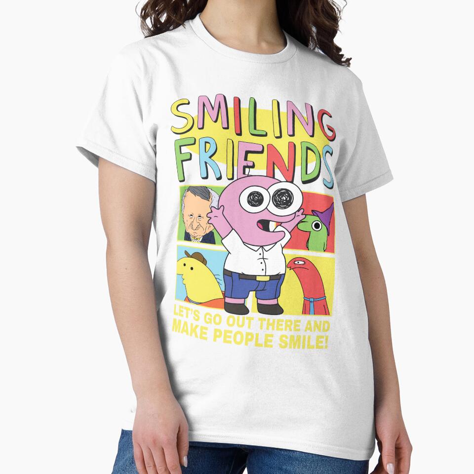 Smiling Friends Make People Smile Pim Funny Cartoon by BusanBlueCZ