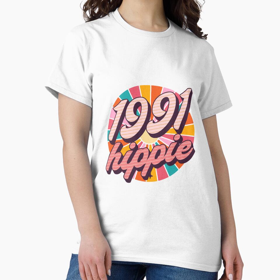 1991 Hippie - Cool Since 1991 - Christmas Gift For Hippies - You Need This by AlanPhotoArt