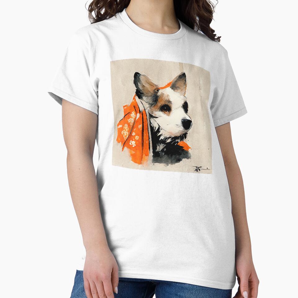 cute corgi painting by Aliveforfun