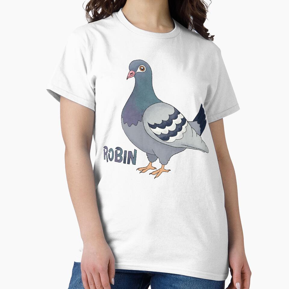Robin pigeon by yoiterini