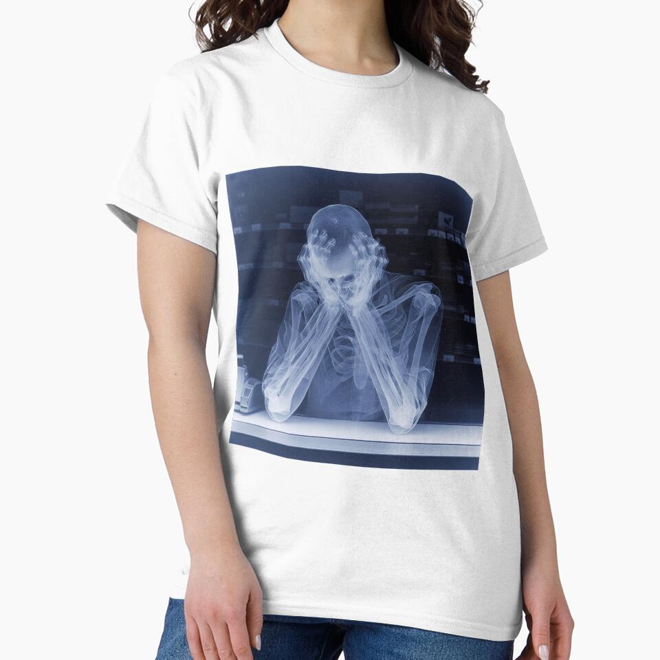 Scanxiety: X-Ray Reveals the Toll of Endless Beeps and Bags by Tincanninja