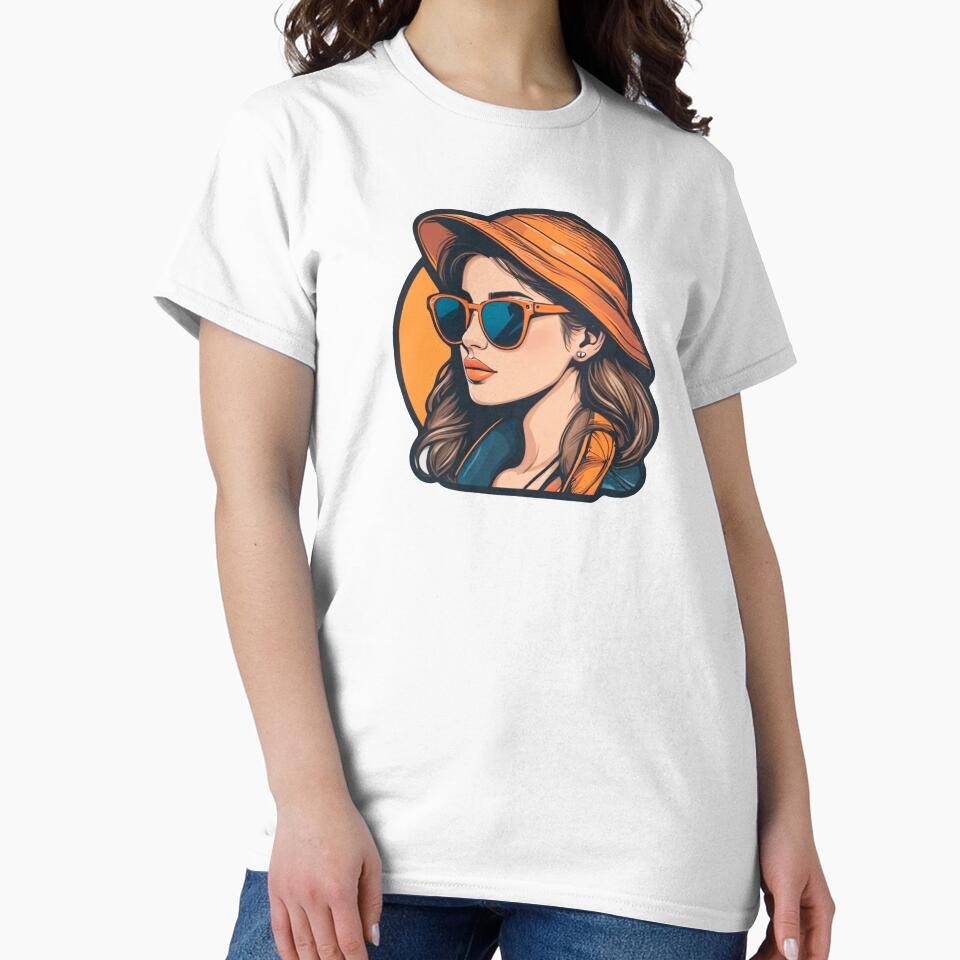 Casual Summer Lady Illustration by MadnessEnvelope