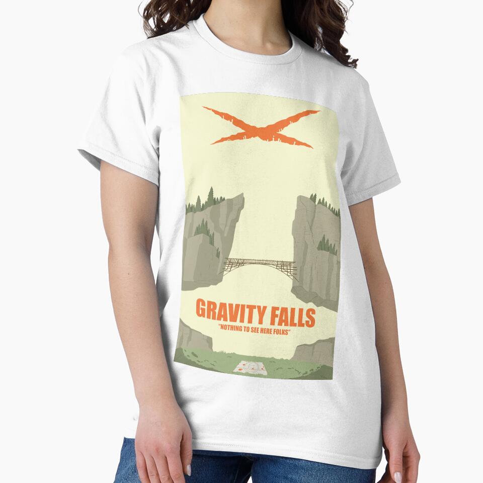 Gravity Falls Travel Poster by Bridget Serdock