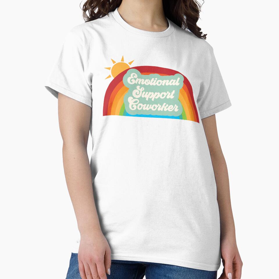 Emotional support coworker Retro by fashion-label