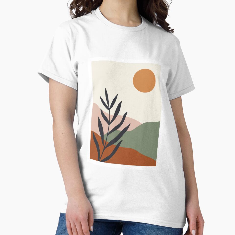 Boho Mountain Sunrise - Modern Bohemian by mauraurus