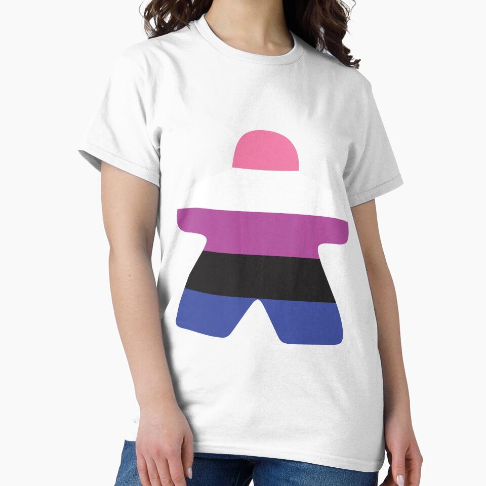 Bisexual Pride Flag Meeple by BeamGeeks