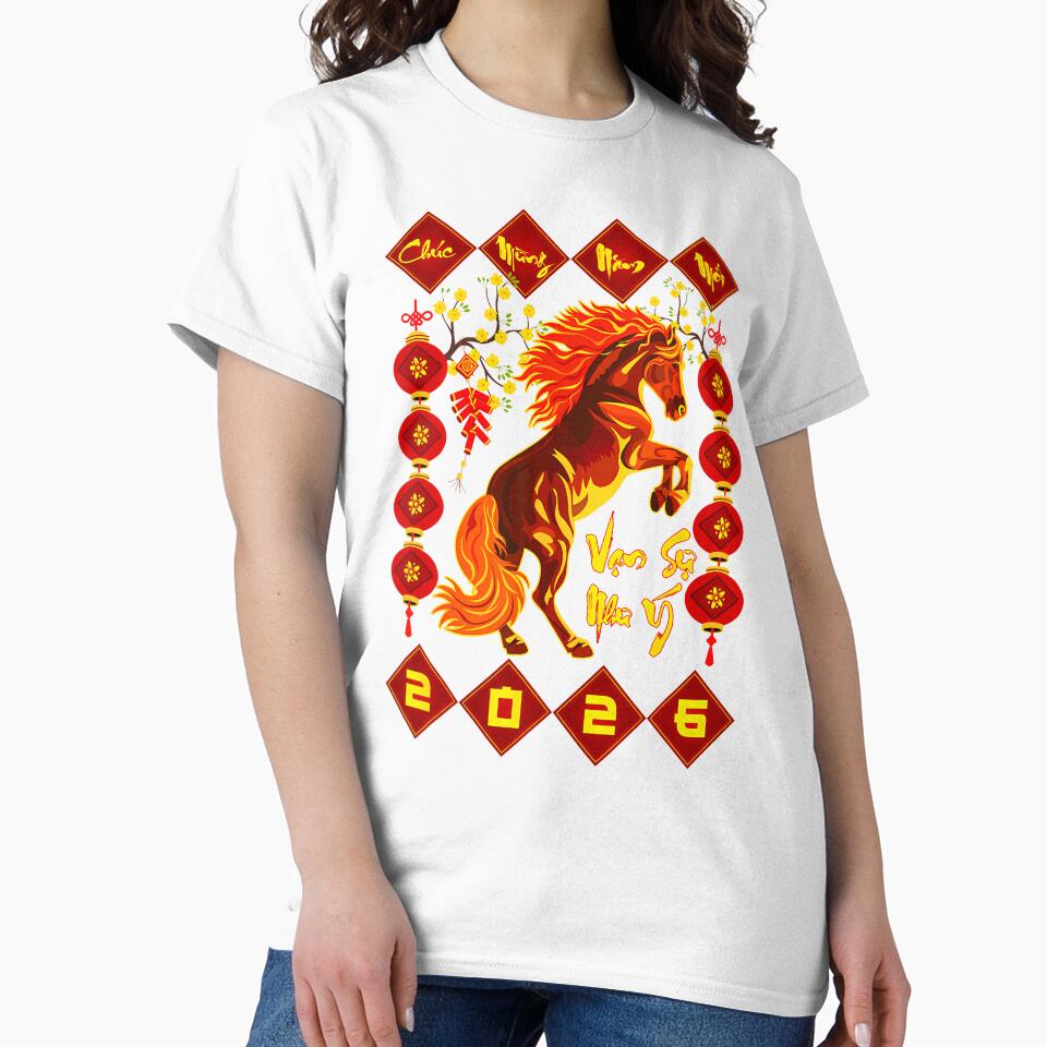 Chuc Mung Nam Moi 2026 Horse Vietnamese Lunar New Year 2026 by JeneMindy