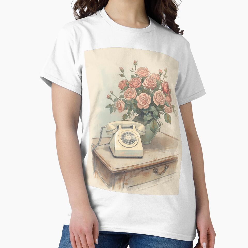 Vintage telephone by Oorviart