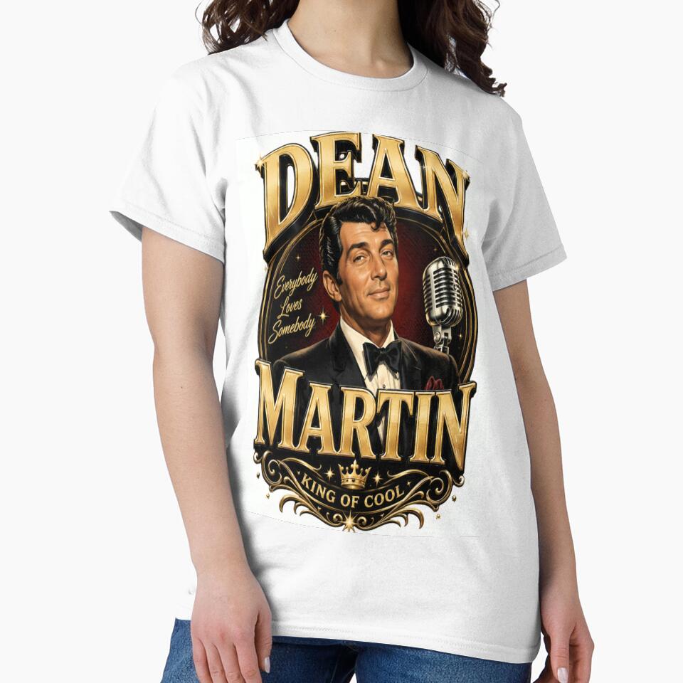 Dean Martin King of Cool Vintage Tribute by CatLovers Studio