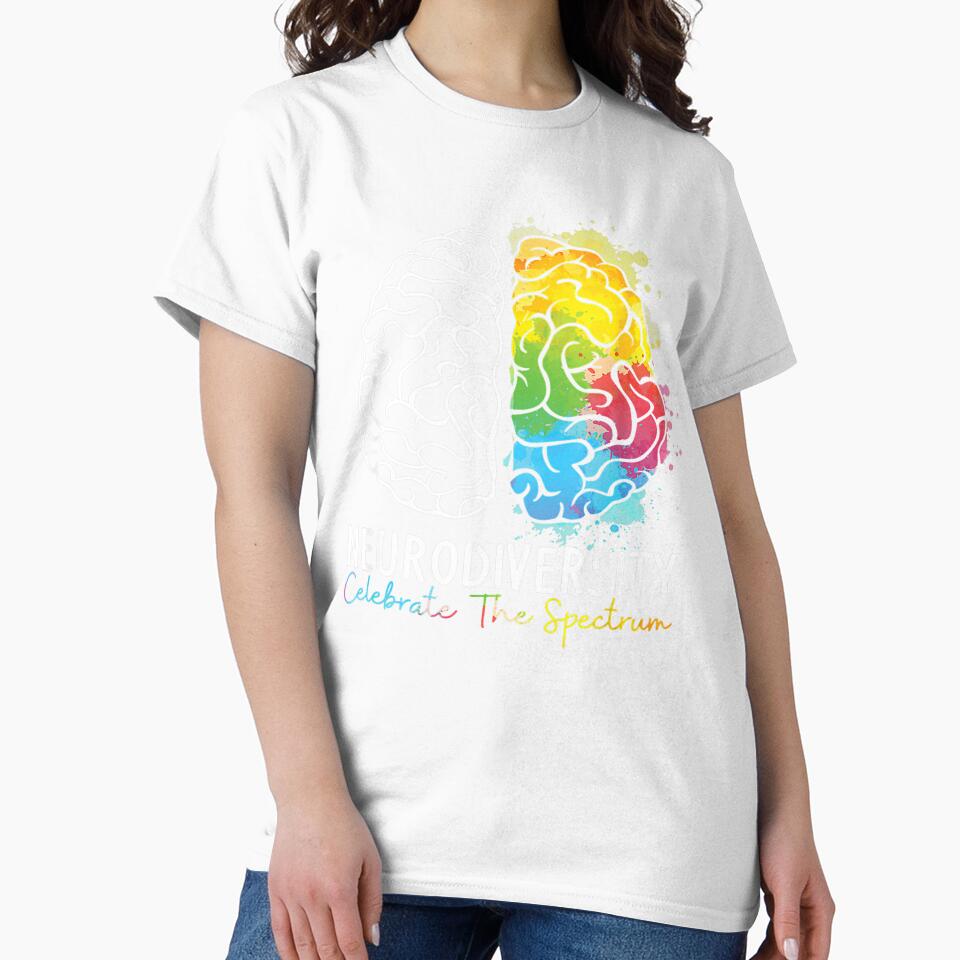 Celebrate NeurodiverCelebrate Neurodiversity Neurodiversity celebrate the spectrum Rainbow Women Men Girl sity, Neurodiversity celebrate the spectrum Rainbow Women Men Girl by ElonDabney