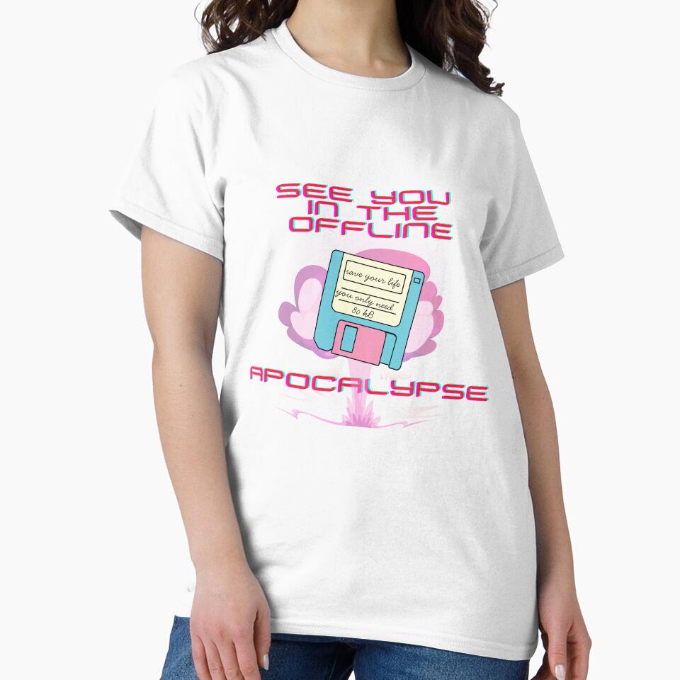 Offline Apocalypse Incoming – Disk & Atomic Vibes Nostalgic, ironic, chaotic. Floppy disk wisdom for a collapsing digital world. by Aloor