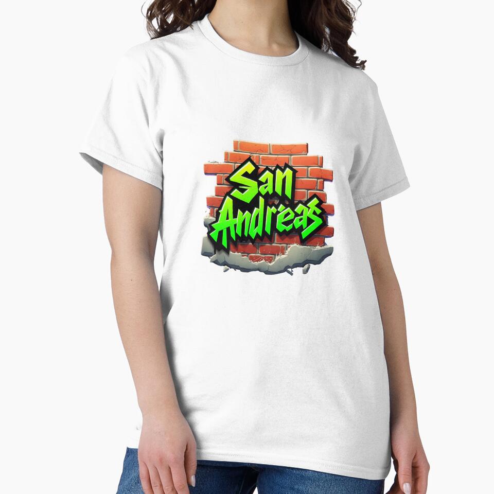 San Andreas Graffiti by Mark Cannon