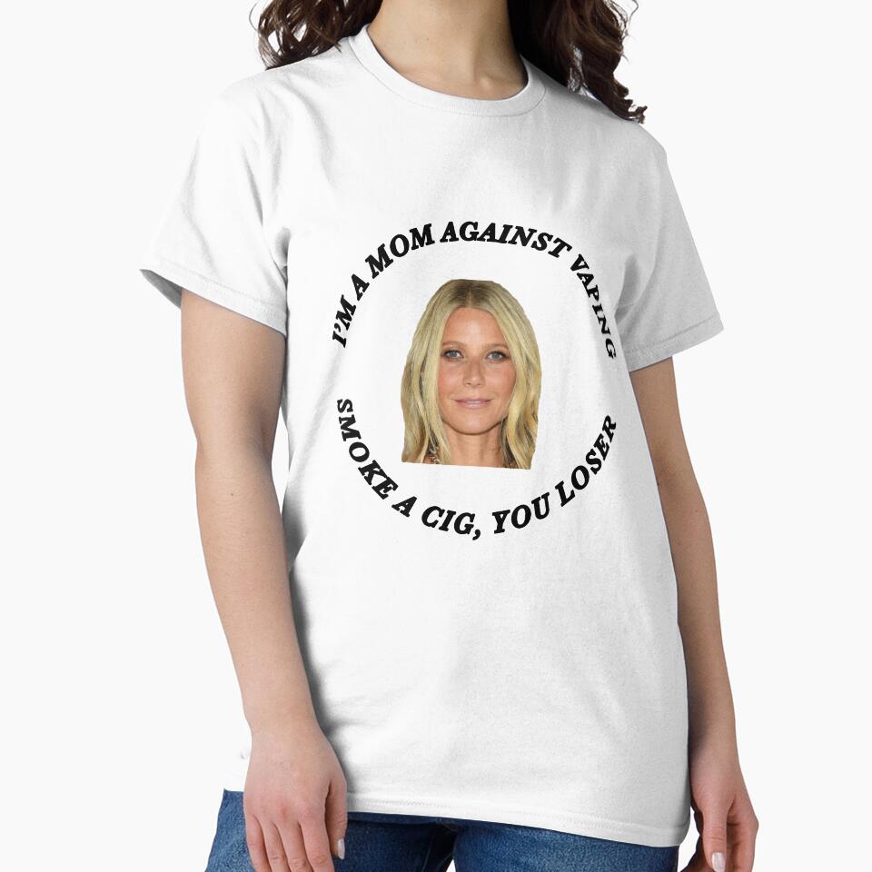 I’m a mom against vaping smoke a cig, you loser by eemilystickers