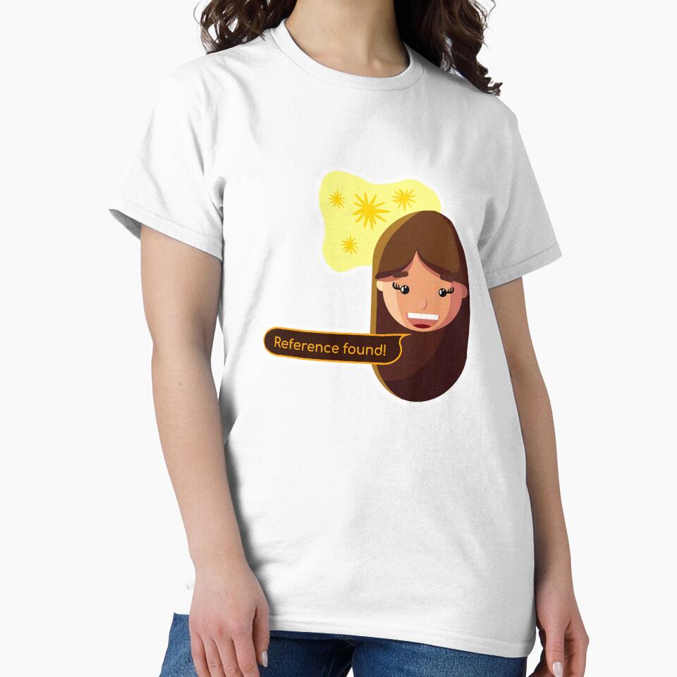 Reference Found! | Funny Designer Sticker by Creatory.studio