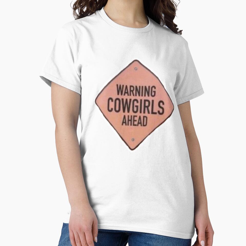 Warning Cowgirls Ahead Sign by OutdoorDesign