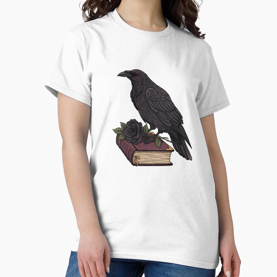 Spellbook Rose Raven by IllumeInk