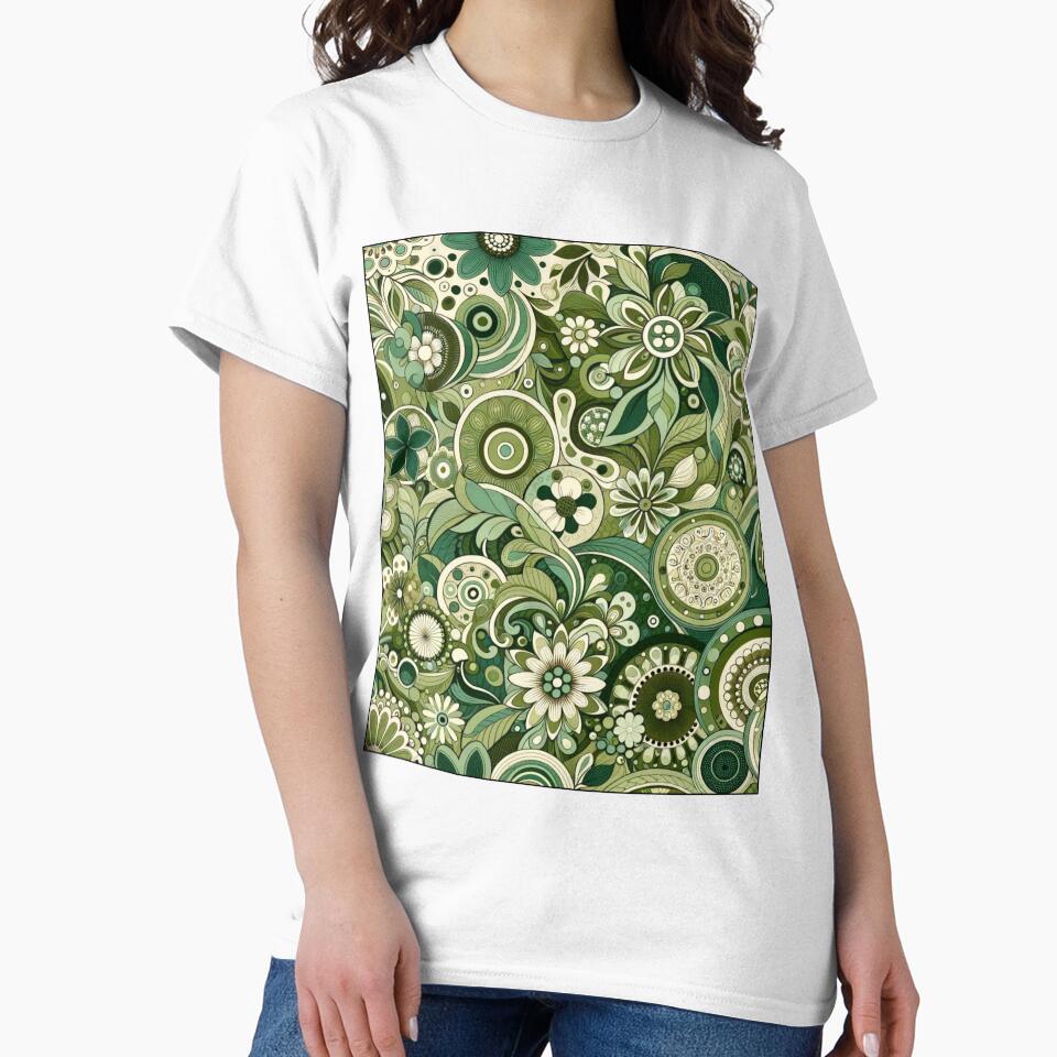 Vintage 1970 design in Green color by Blessinger77