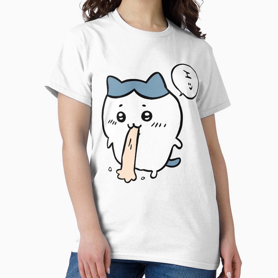 Chiikawa - Hachiware Puking by T-TEES Clothing