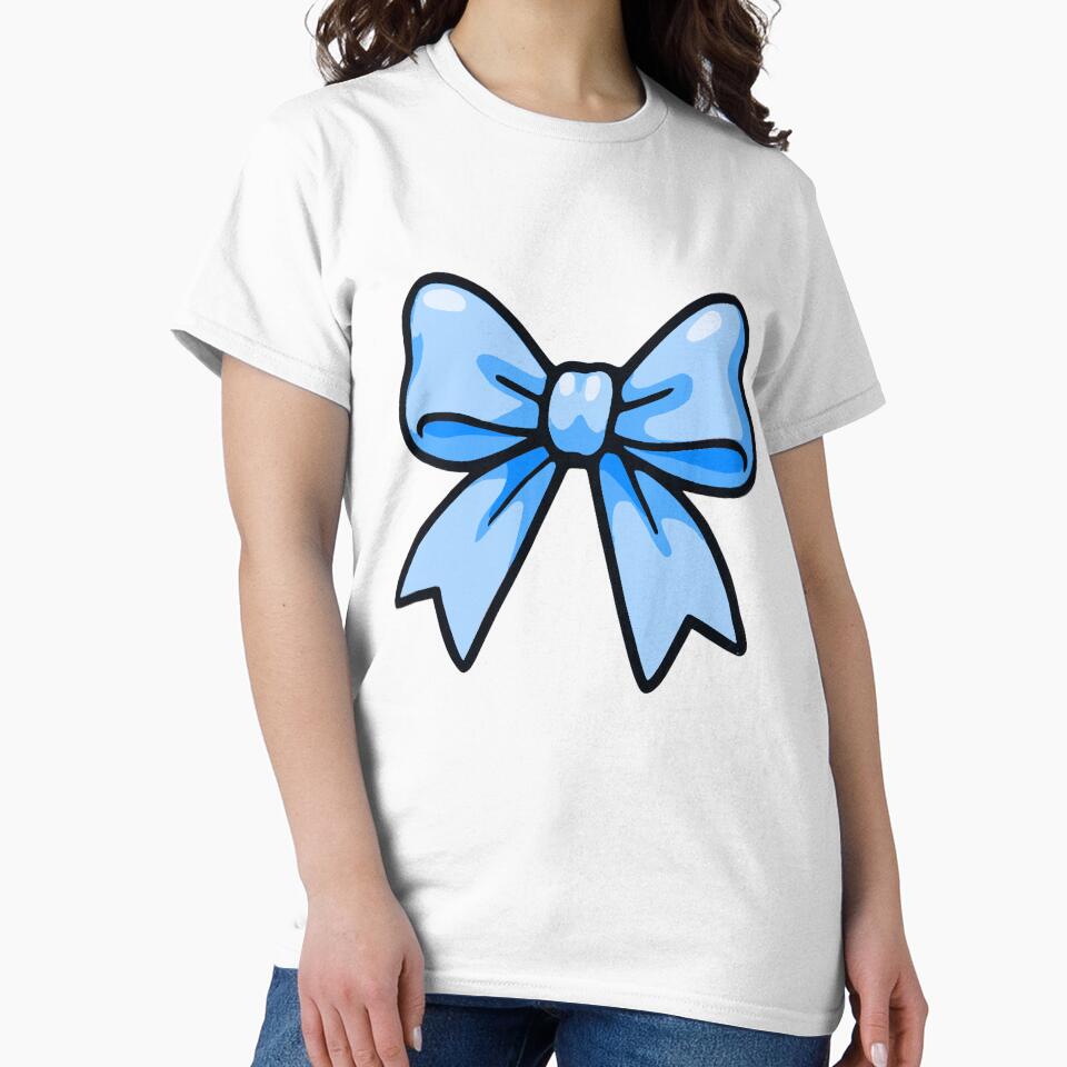 Blue Bow by FarieArt