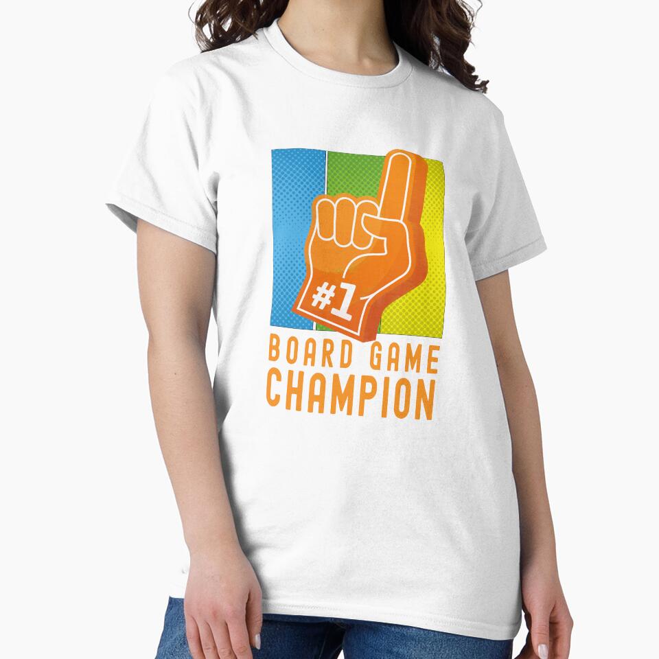 Board Game Player Champion Foam Finger by Betsytiptoe