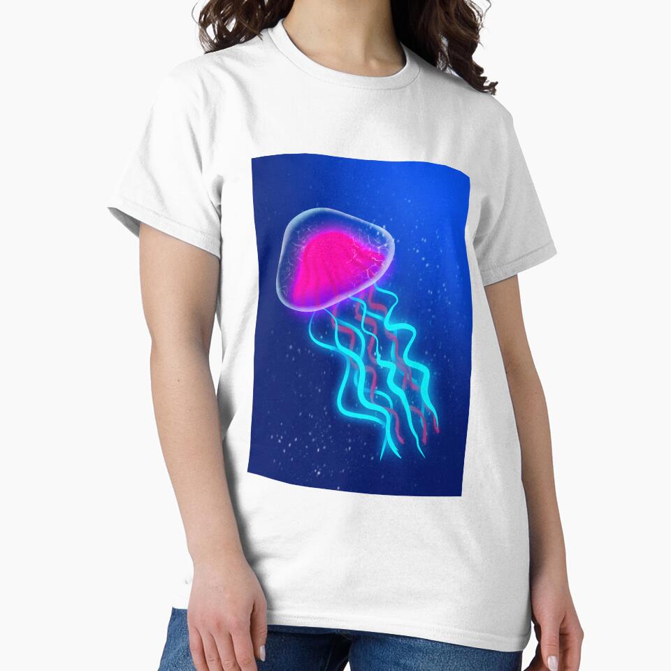 Glowing Jellyfish by sawahsaur