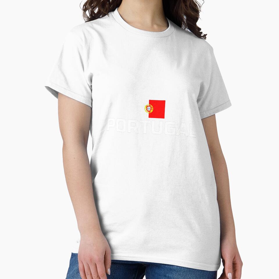 Portugal flag T-Shirt_83881667 by RKdrawings