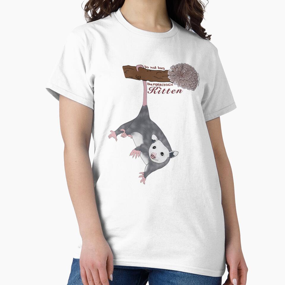 Forbidden Kitten Opossum Hugs by SmushFaceGoods
