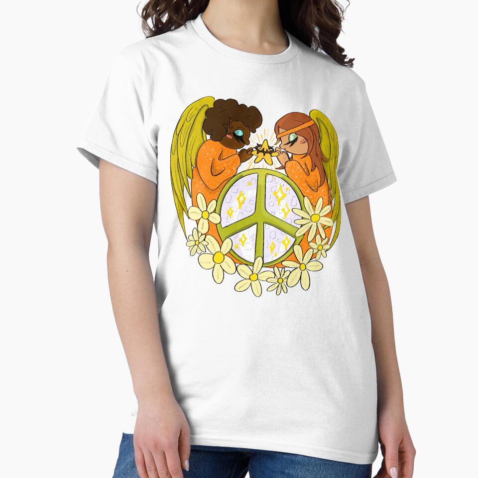 Rockstar God Musical angels logo by Bird Clown Banshee Shop!!!