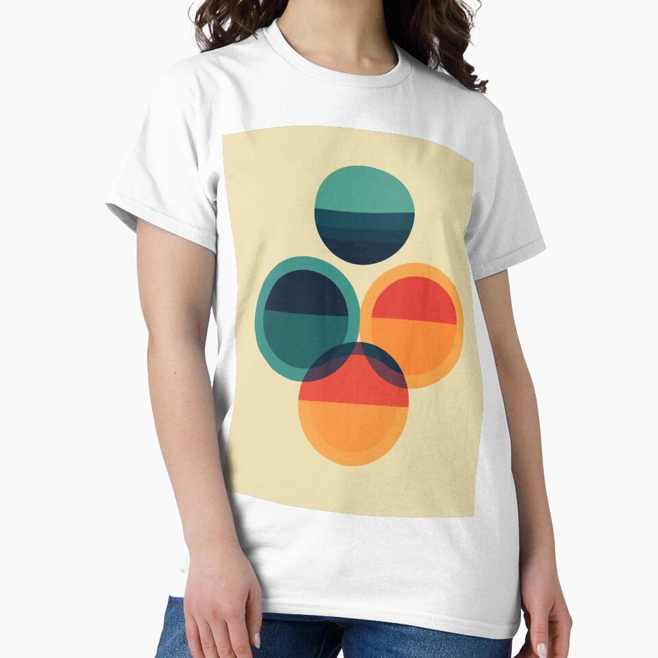 Retro photographic 70s palette circles by Sara-Design2