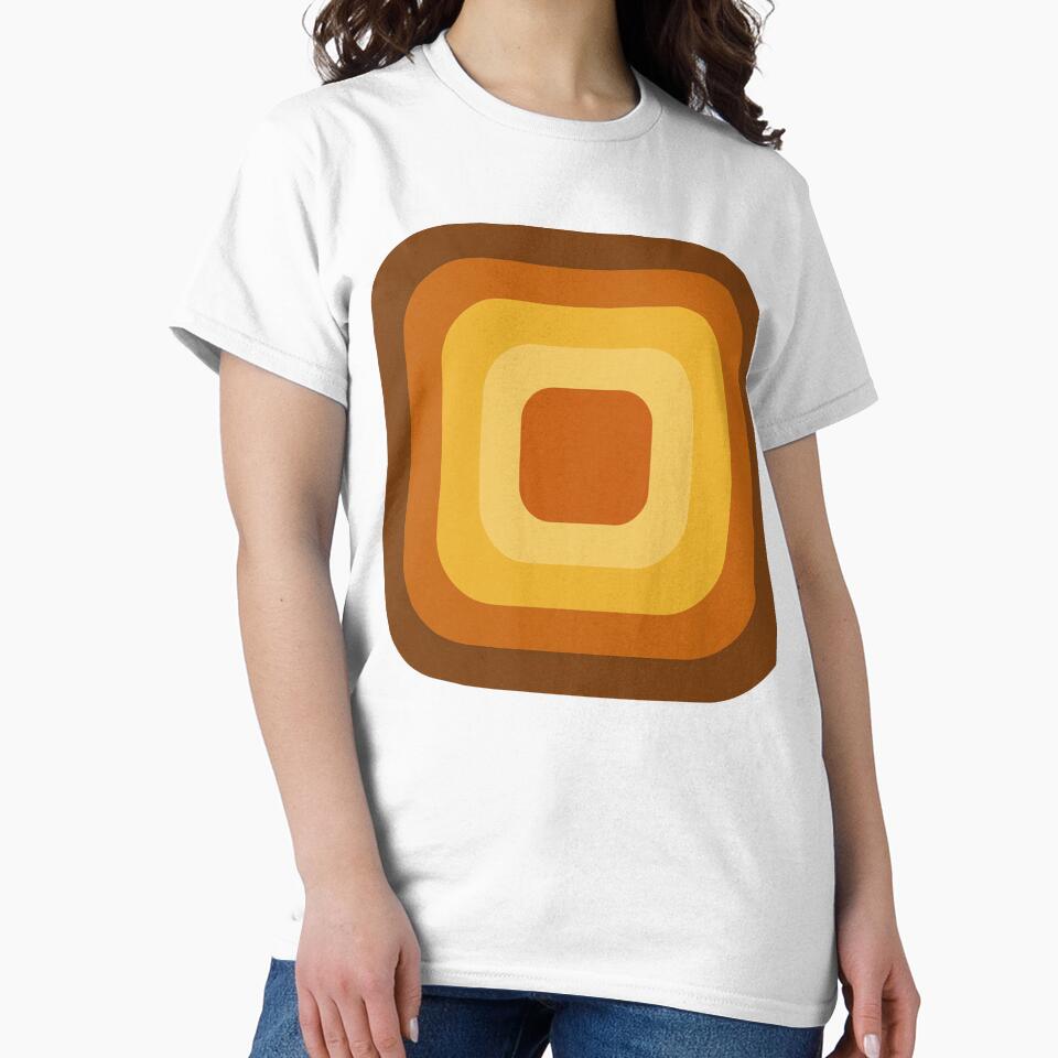 Retro Cocentric Geometric Squares by tonymagnerart