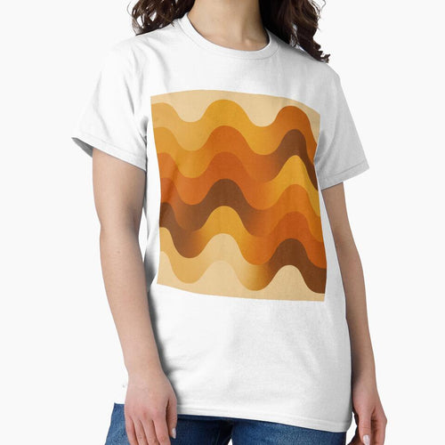 70s Retro Vintage Wave Design by tonymagnerart