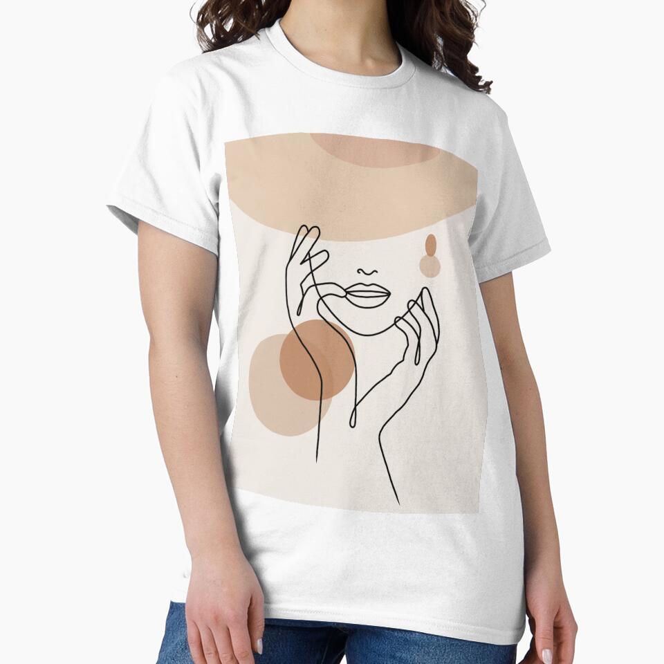 Minimalist Woman Face 3 by mrdvb19