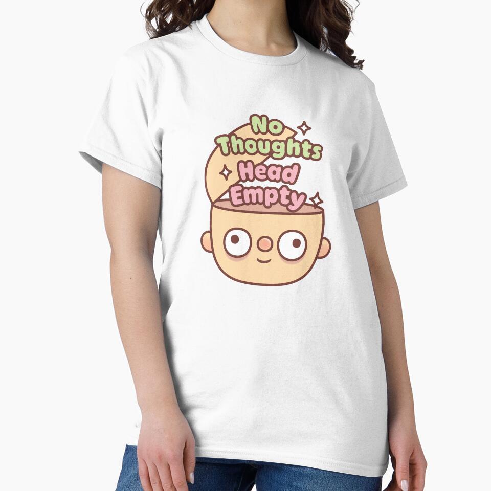 Funny Head No Thoughts Head Empty Meme by rustydoodle