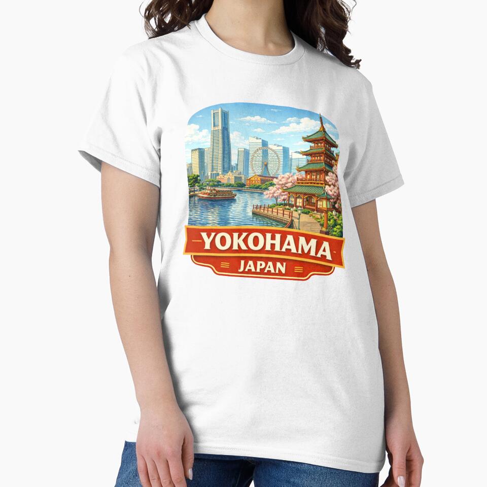 Yokohama, Japan by Myra365Art