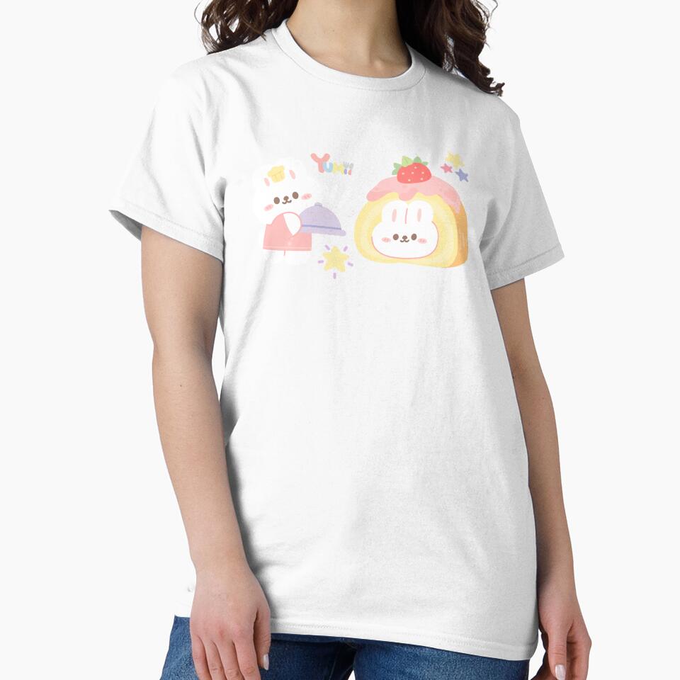 Kawaii  Strawberry Cake Shirt by chipmuckdesignn