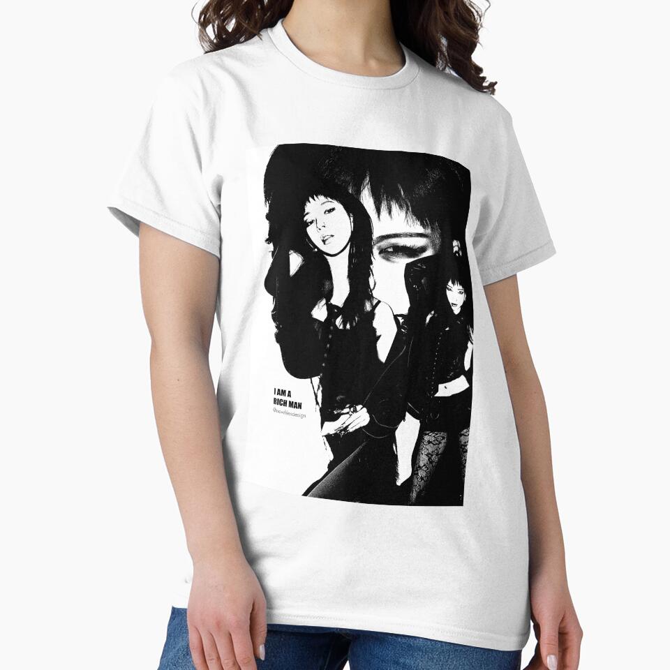 KARINA COLLAGE RICH MAN BLACK AND WHITE by newfilesdesign